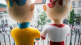 Maskotki kibicują na Euro 2012