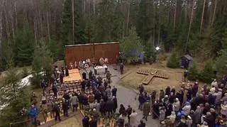 Masza żałobna w Katyniu