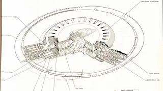 Maszyna miała być napędzana przez silniki odrzutowe i startować oraz lądować pionowo