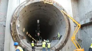 Maszyna TBM jest już na 63 metrze