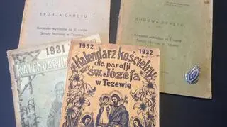 Maszynopis z rysunkami Garnuszewskiego