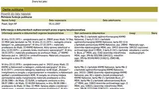 Materiały IPN dot. Kazimierza Kutza