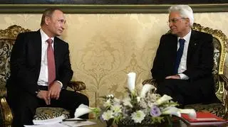 Mattarella i Putin spotkali się w czerwcu 2015 roku