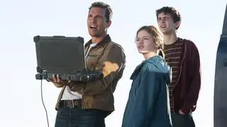 Matthew McConaughey, Timothée Chalamet i Mackenzie Foy