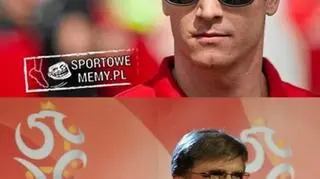 Memy z Robertem Lewandowskim
