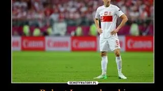Memy z Robertem Lewandowskim