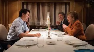 Merkel zjadła kolację z Trudeau
