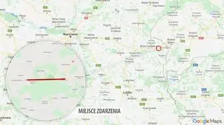 Mężczyzna pędził 205 km/h na trasie Wólka Dobryńska-Zalesie