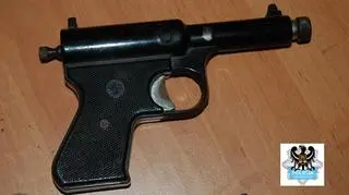 Mężczyzna posiadał pistolet