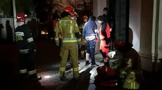 Mężczyzna wpadł do grobowca na cmentarzu w Kaliszu 