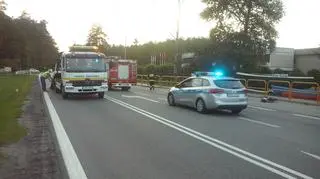 Mężczyzna zginął na miejscu 