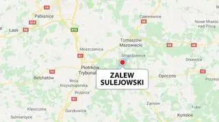 Mężczyźni utonęli w Zalewie Sulejowskim koło Tomaszowa Mazowieckiego