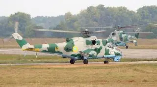 Mi-24. Maszynę tego typu zestrzelili prorosyjscy separatyści