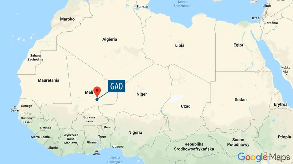 Miasto Gao w Mali 