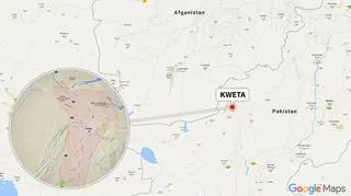 Miasto Kweta na zachodzie Pakistanu 