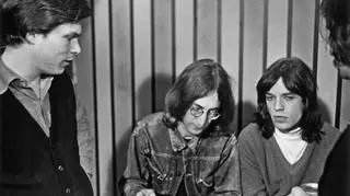 Michael Lindsay-Hogg, John Lennon i Mick Jagger