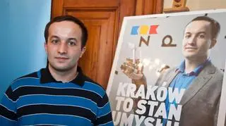 Michał Gazda promuje kierunki ścisłe