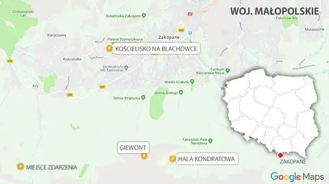 Zabici i ranni podczas burzy na Giewoncie, śledztwo umorzono po roku. "Krzyż stanowi naturalne odgromienie"