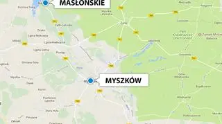 Miejsca, w których mógł być zaginiony pacjent