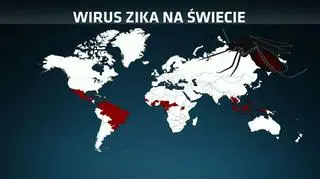 Miejsca występowania wirusa