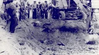 Miejsce odkrycia skarbu z 1985 roku
