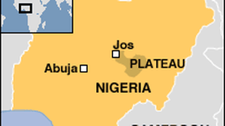 Miejsce wypadku - jezioro Shere w Jos