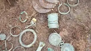 Miejsce znaleziska zabezpieczono do badań archeologicznych
