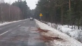 Miejsce zostało już uprzątnięte, a ruch przywrócony