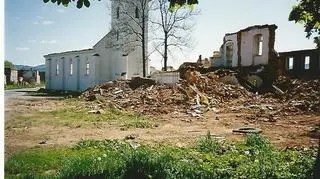 Mieszkańców przesiedlono do Kamieńca Ząbkowickiego