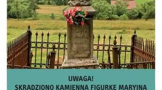 Mieszkańcy Lasówki szukają skradzionej rzeźby