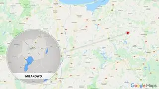 Miłakowo w województwie warmińsko-mazurskim