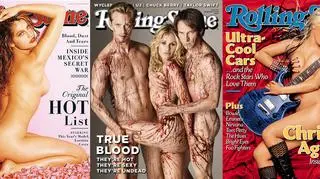 Minaj nie jest pierwszą gwiazdą, która obnażyła się na okładce "Rolling Stone'a". Przed nią wywołali kontrowersje: Laetitia Casta, aktorzy "Czystej krwi" i Christina Aguilera
