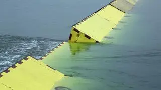 Mobilne platformy przy bramie Lido