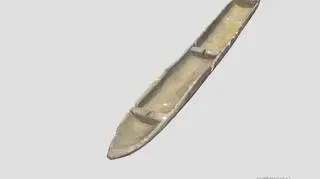 Model 3D łodzi