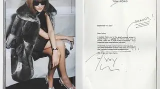 Modelkę Snejanę Onopkę Carine wystylizowała na Annę Wintour, swoją największą rywalkę. Po publikacji pogratulowano jej ironii (fot. Rizzoli)
