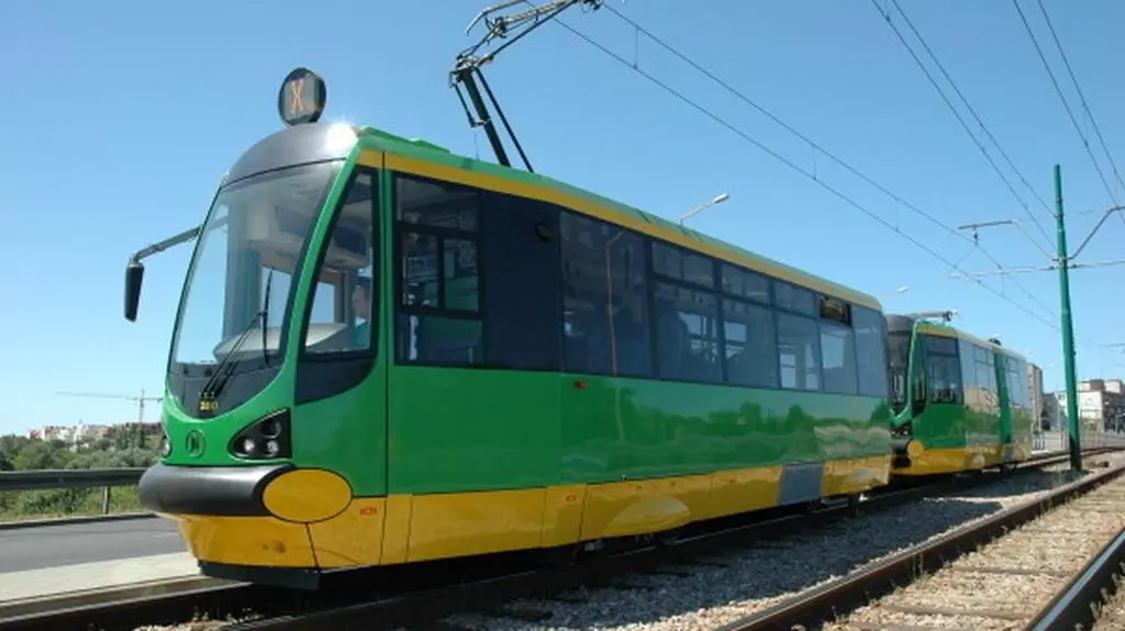 Modertrans Alfa na poznańskich torach