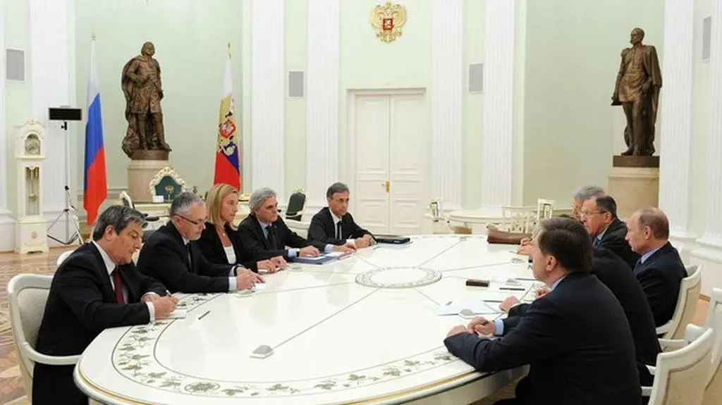 Mogherini na Kremlu