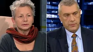 Monika Płatek i Roman Giertych