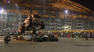 Monster Trucki latały w powietrzu