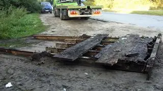 Most przewieziono do renowacji