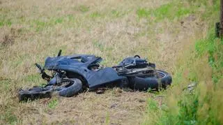 Motocyklista nie przeżył wypadku