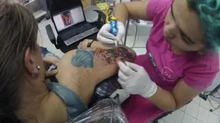 Murale są inspiracją w studiach tatuaży 