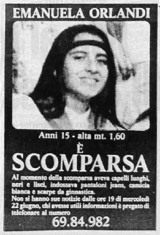 Mury Rzymu były w 1983 roku oklejone tysiącami plakatów ze zdjęciem dziewczyny