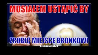 Musiałem ustąpić, by zrobić miejsce Bronkowi