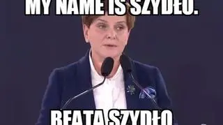 My name is Szydło. Beata Szydło