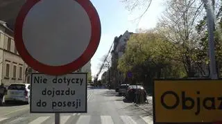 Na czas robót nie można wjeżdżać na ulicę