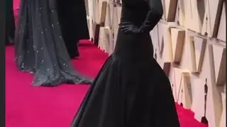 Na czerwony dywan Borys Szyc wchodził tuż po Lady Gadze