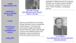 Na czuma.pl znajdziemy m.in. "listę kapusiów" (czuma.pl)