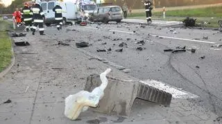 Na drodze krajowej nr 7 w piatek  doszło do poważnego wypadku