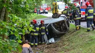 Na drodze wojewódzkiej nr 434 zderzyły się cztery samochody